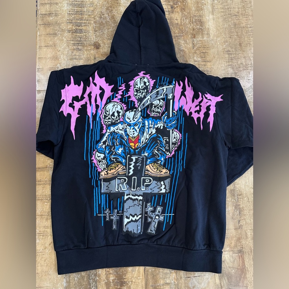 NWT New Warren Lotas Huge Reaper Hoodie